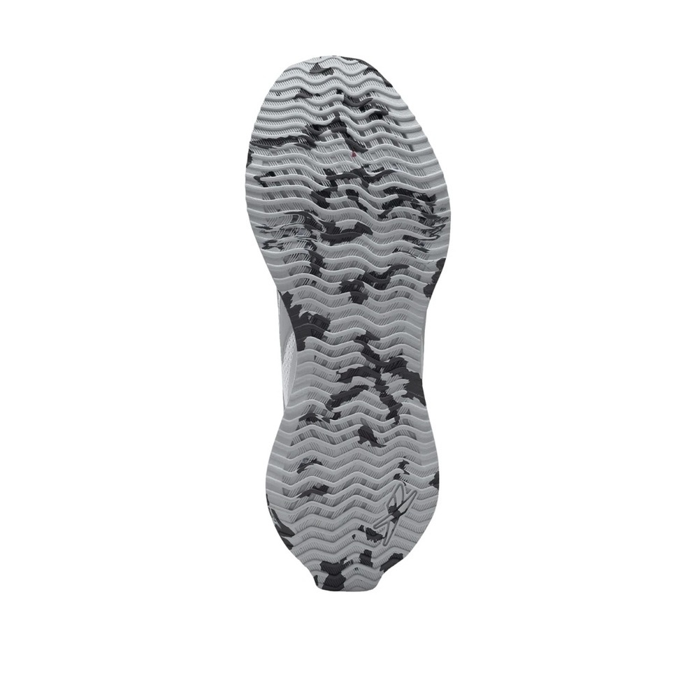 Reebok White and Gray Running Shoes - Picture 3 of 10